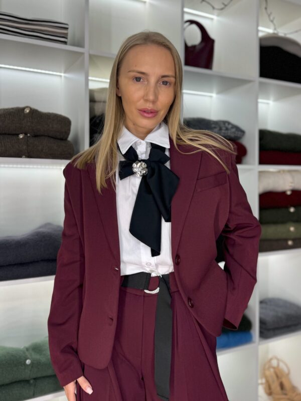 Švarkas Riga Burgundy