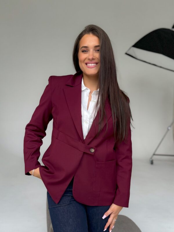Švarkas NYE Burgundy