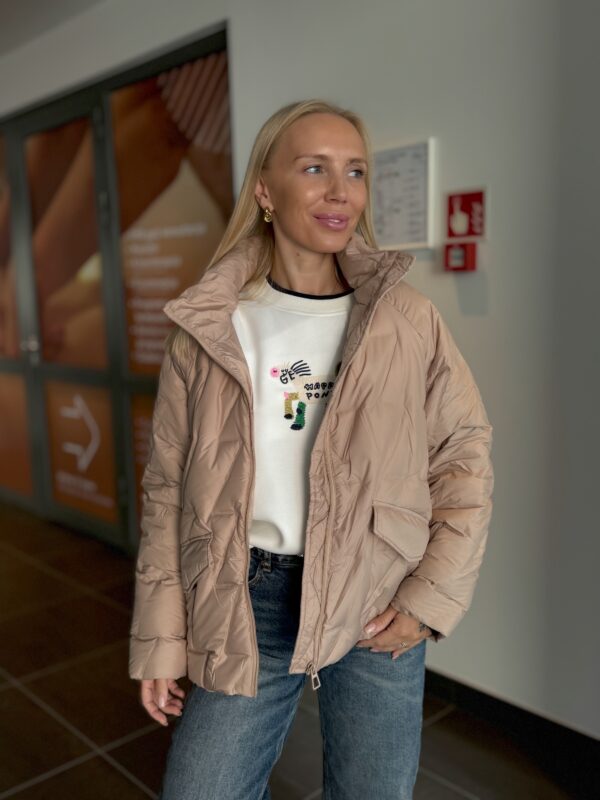 Striukė Puff Coat Beige