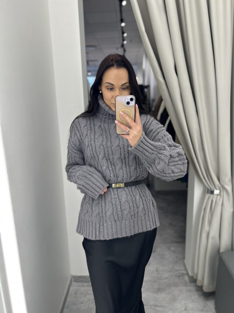 Megztukas Autumn Grey