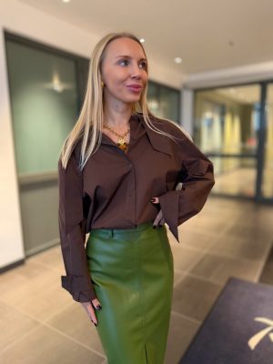 Marškiniai Pure Oversize Choco - Image 1