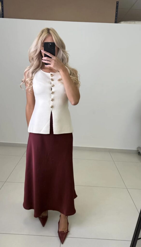 Sijonas Burgundy Berry