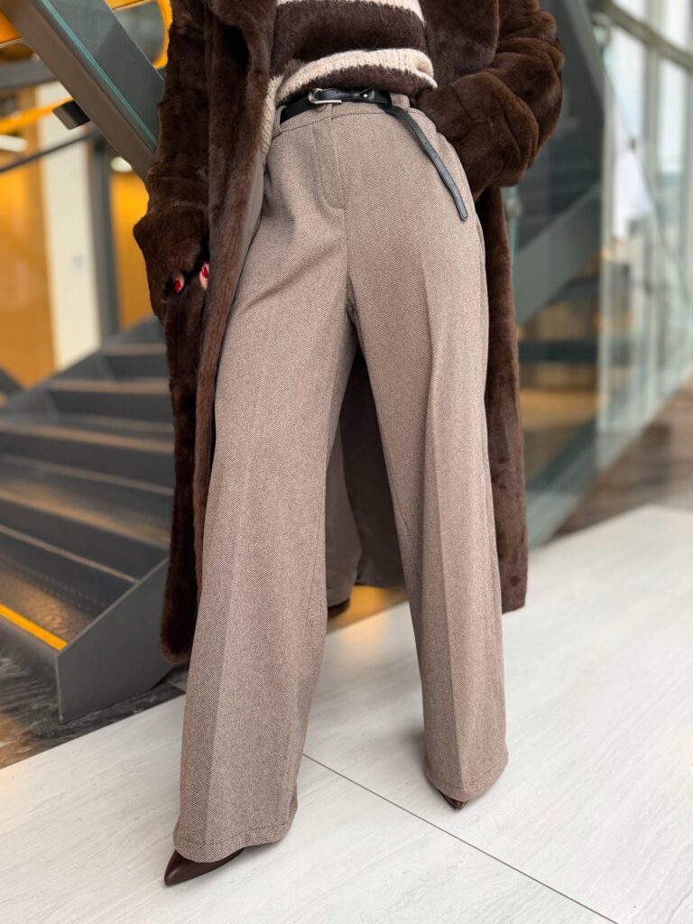 Kelnės Comfort Chic Fango