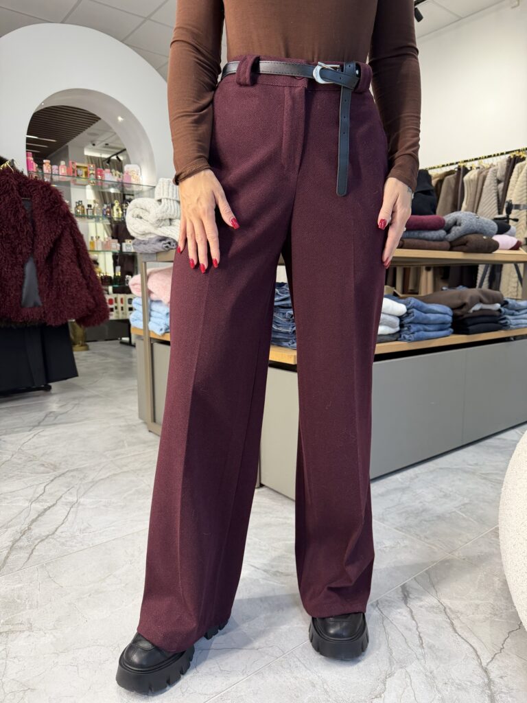 Kelnės Comfort Chic Burgundy
