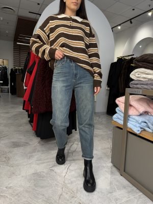 Džinsai Mommy Sand - Image 1