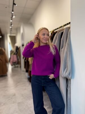 Megztukas Doux Alpaca Purple - Image 1