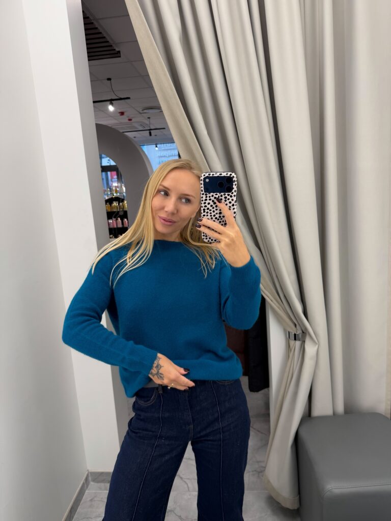 Megztukas Doux Alpaca Ocean