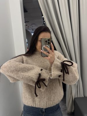 Megztinis Knit SweaterBeige - Image 1