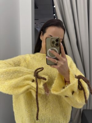 Megztinis Knit SweaterYellow - Image 1