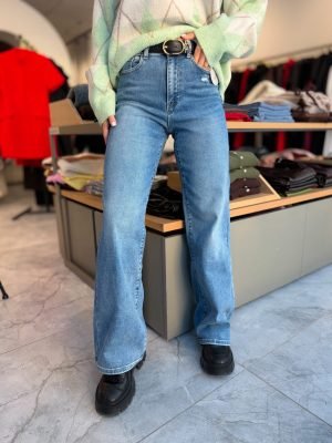 Džinsai Dad Fit Blue - Image 2