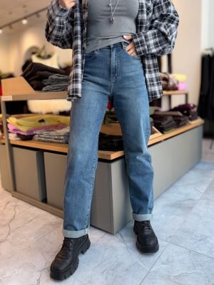 Džinsai MOM FIT - Image 1