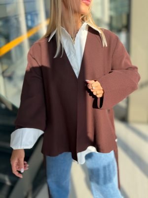 Trumpas kardiganas Choco - Image 1