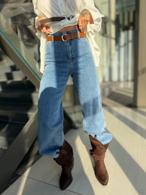 Trumpi džinsai Blue Laguna - Image 1