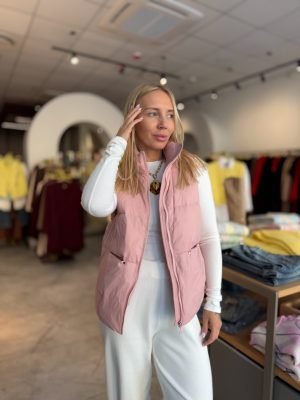 Pūkinė liemenė Rose - Image 1