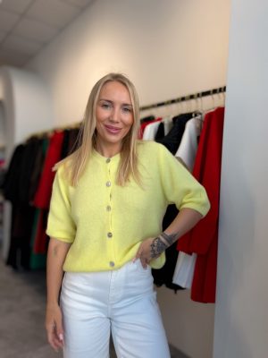 Megztukas Soft Alpaca Yellow - Image 1