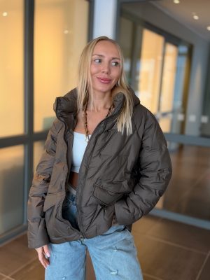 Striukė su kapišonu Chaki - Image 1