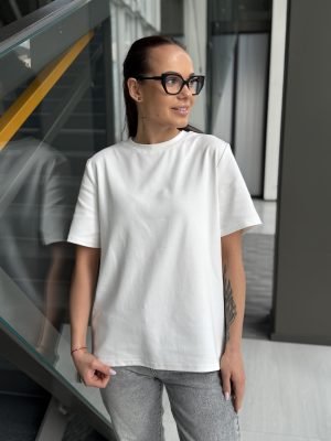 Baziniai Marškinėliai White - Image 1