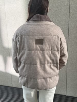 Striukė Style Bomber Beige - Image 2