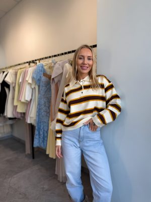 Polo megztinis Musy Brown - Image 1