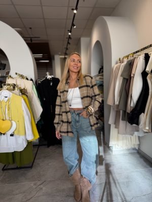 Marškiniai Check Camel - Image 1