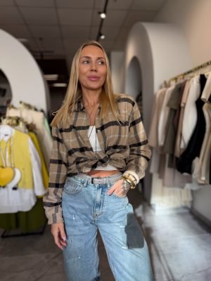 Marškiniai Check Camel - Image 2