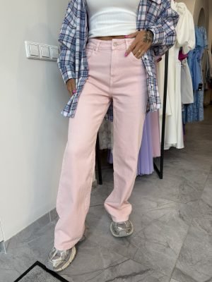 Džinsai Baby Pink Straight - Image 1