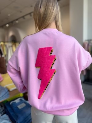 Džemperis Dual Zip Baby Pink - Image 2