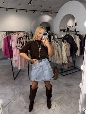 Sijonas Denim Skirt - Image 1