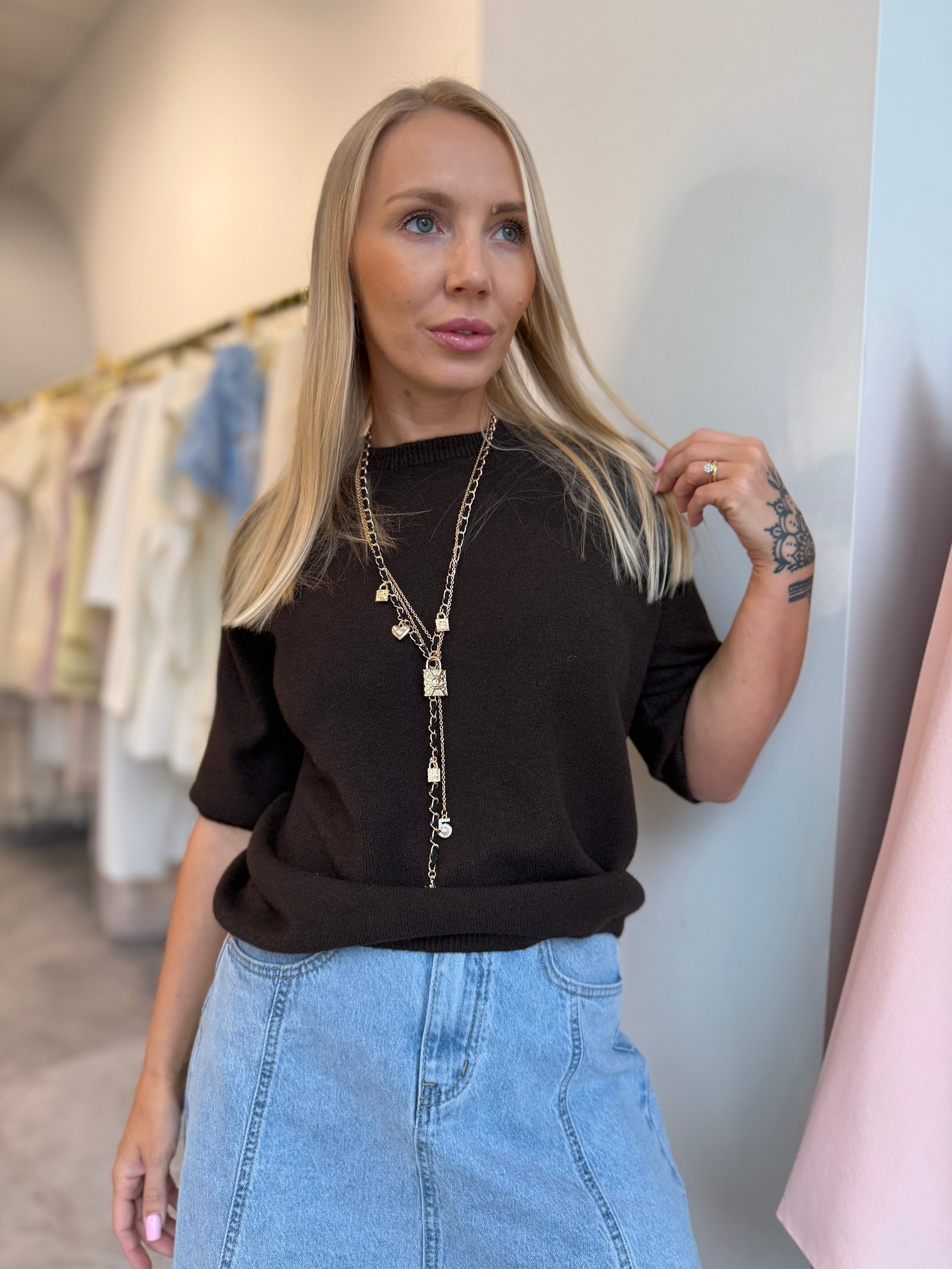 Megztukas Sleeve Choco