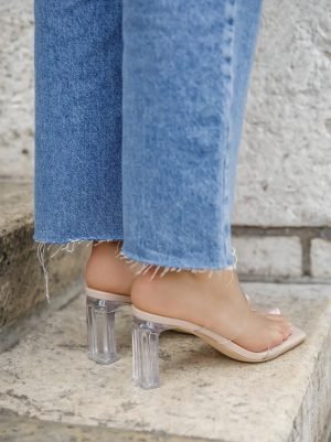 AukštakulniaI Strappy Beige - Image 2