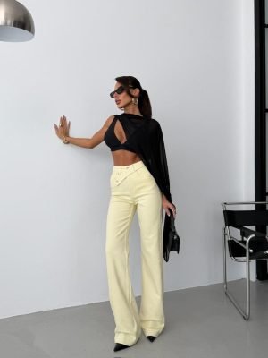 Džinsai Tall Fit Yellow - Image 2
