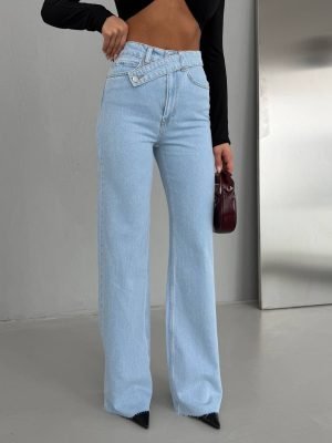 Džinsai Tall Fit Sky Blue - Image 1