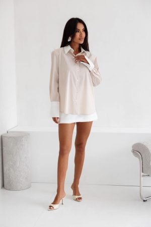 Marškiniai Ivory Beige - Image 2
