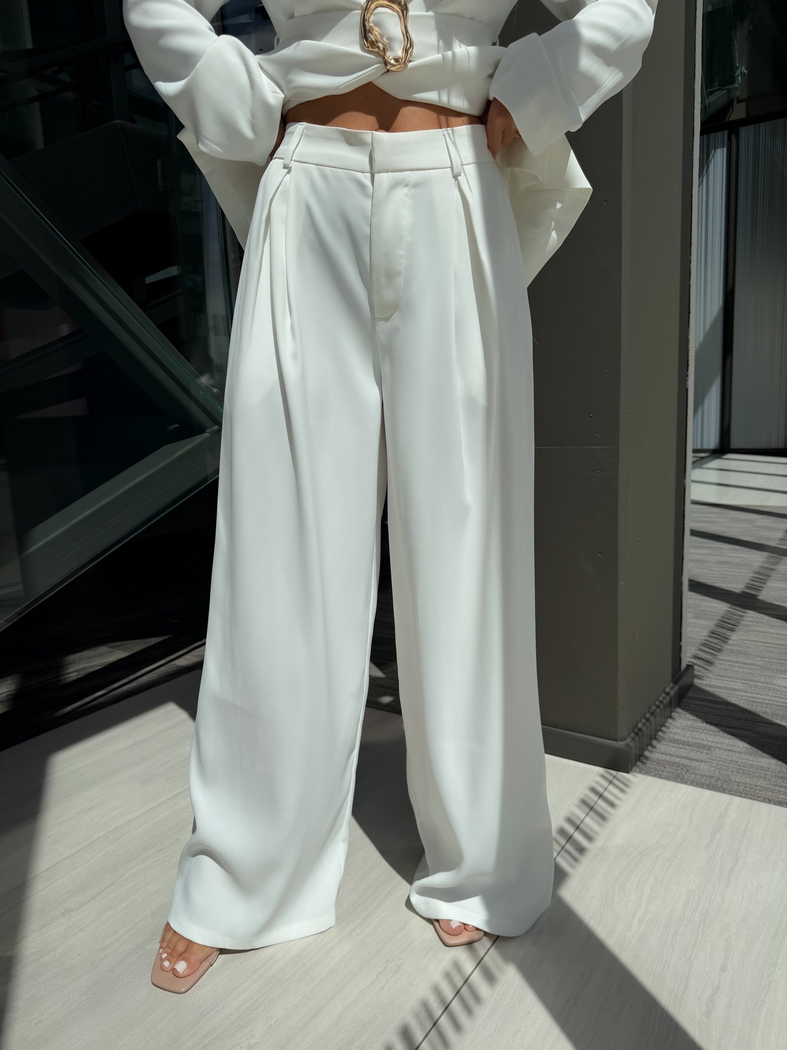 Kelnės Bella White