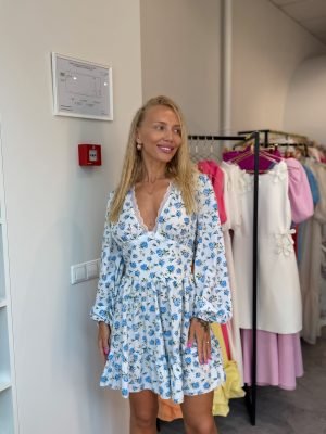 Suknelė Bloom Summer Blue rose - Image 1