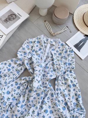Suknelė Bloom Summer Blue rose - Image 1