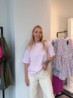 Marškinėliai Soft Basic Pink - Image 1