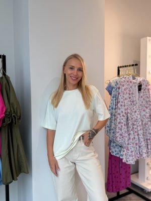 Marškinėliai Soft Basic Melon - Image 1