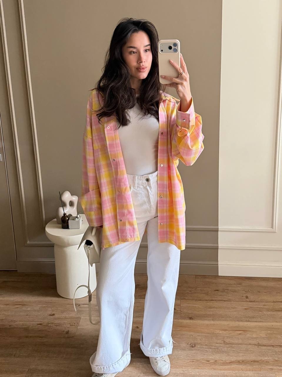 Marškiniai Naomi YellowPink