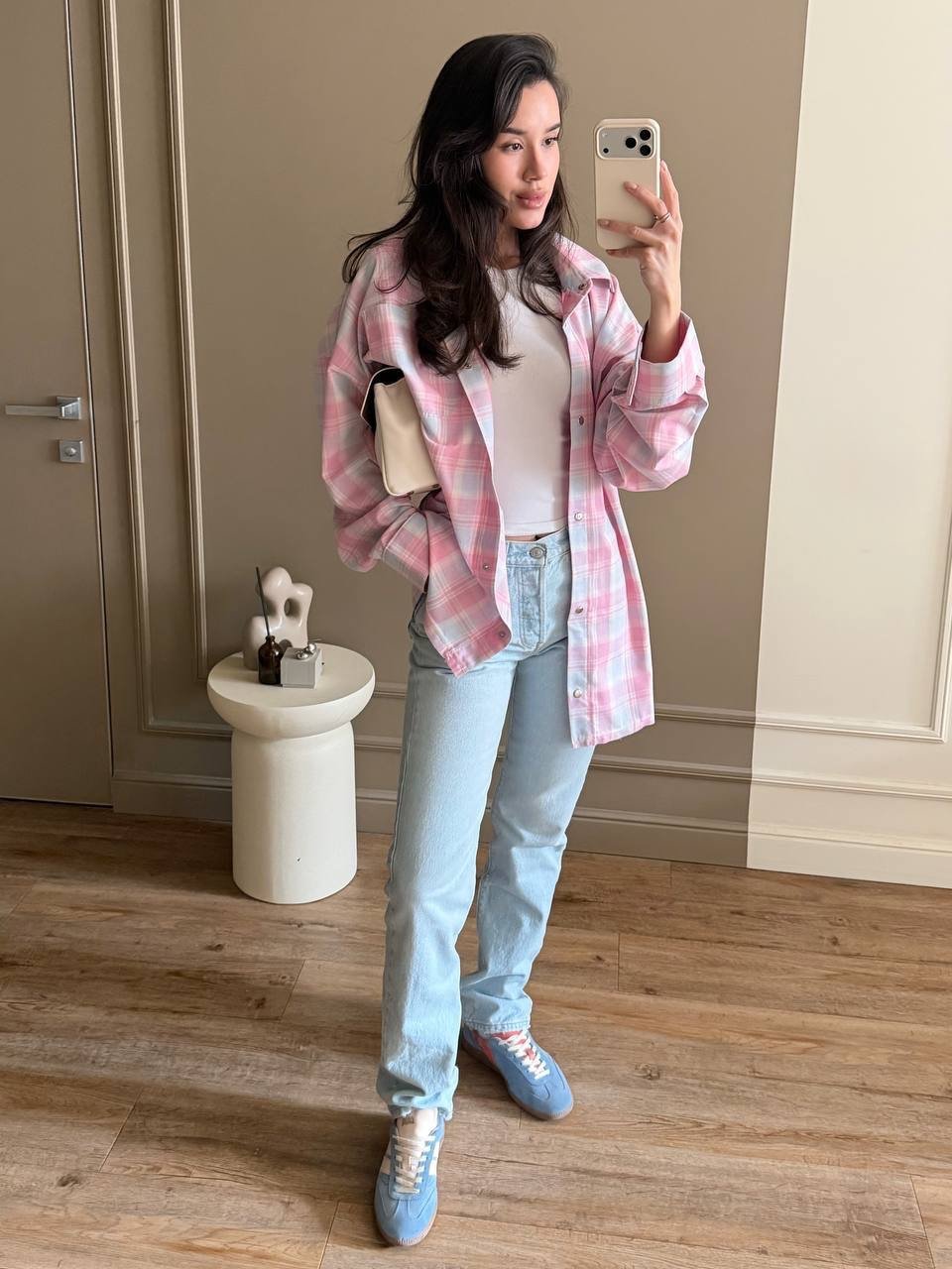 Marškiniai Naomi SkyPink