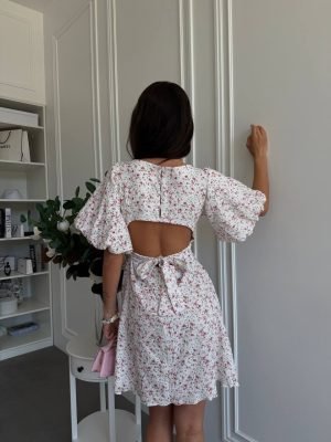 Suknelė Muslino WhitePink - Image 3