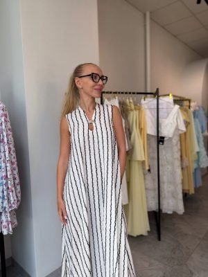 Suknelė Stripe White - Image 3