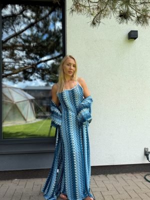 Kimono Sendi Blue - Image 1