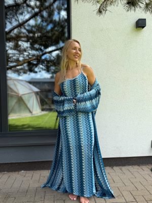 Kimono Sendi Blue - Image 2
