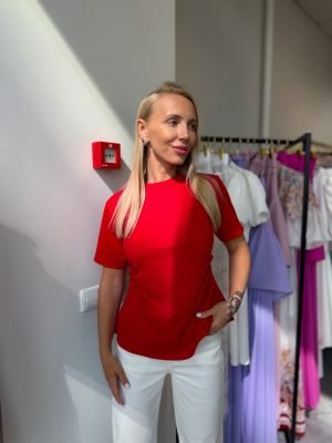 Marškinėliai Monna Red - Image 1