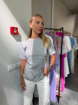 Marškinėliai Monna Grey - Image 1