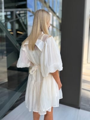 Suknelė „Emerald Beige Touch“ - Image 3
