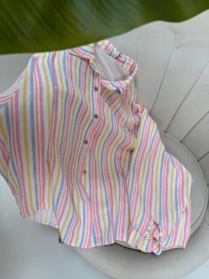 Marškiniai Muslin Blanc Blue - Image 1