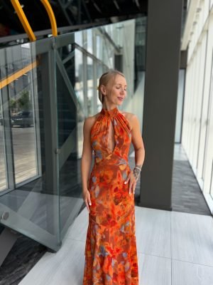Suknelė Extra Long Orange - Image 1