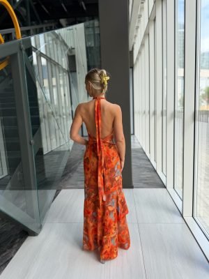 Suknelė Extra Long Orange - Image 2